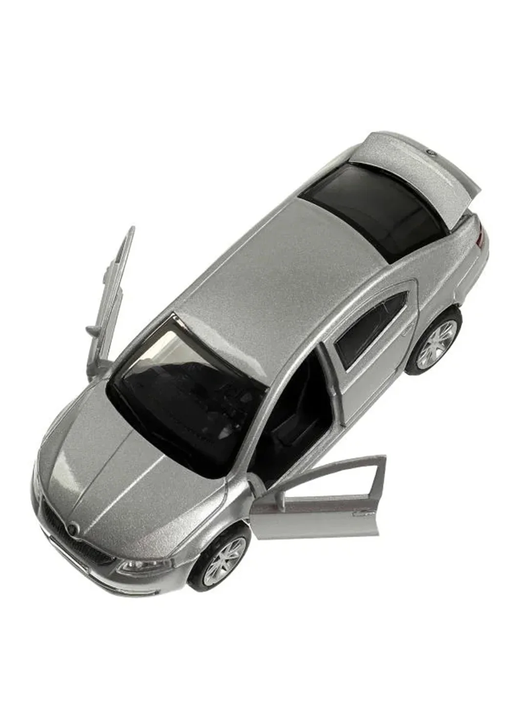 Инерционная металлическая модель Технопарк Skoda Octavia, 12 см