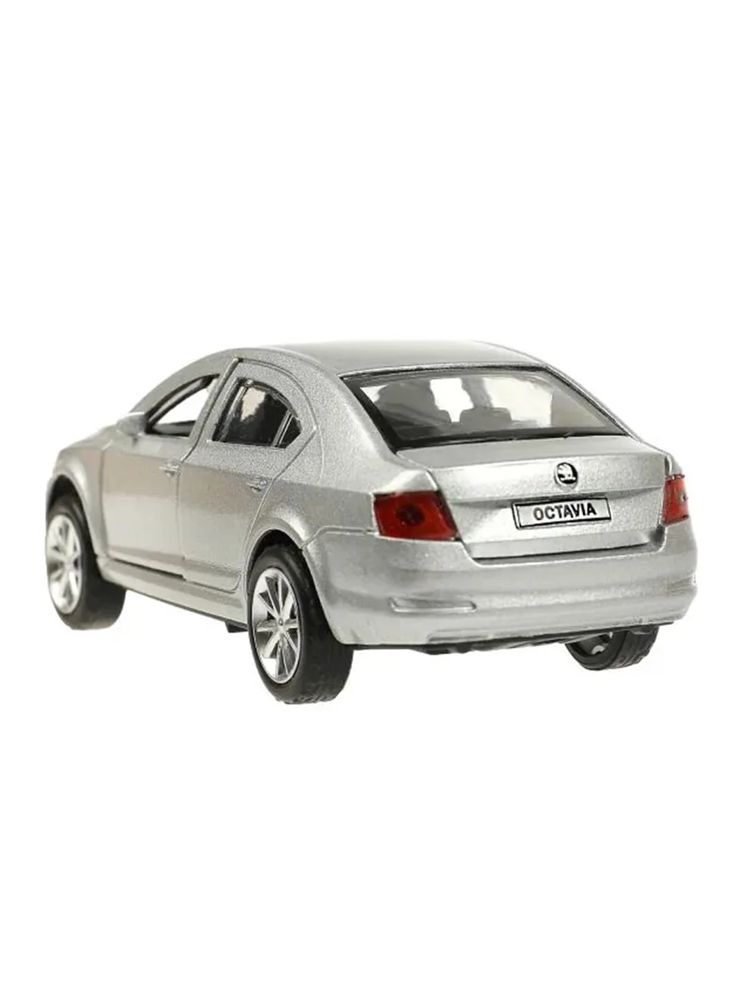 Инерционная металлическая модель Технопарк Skoda Octavia, 12 см