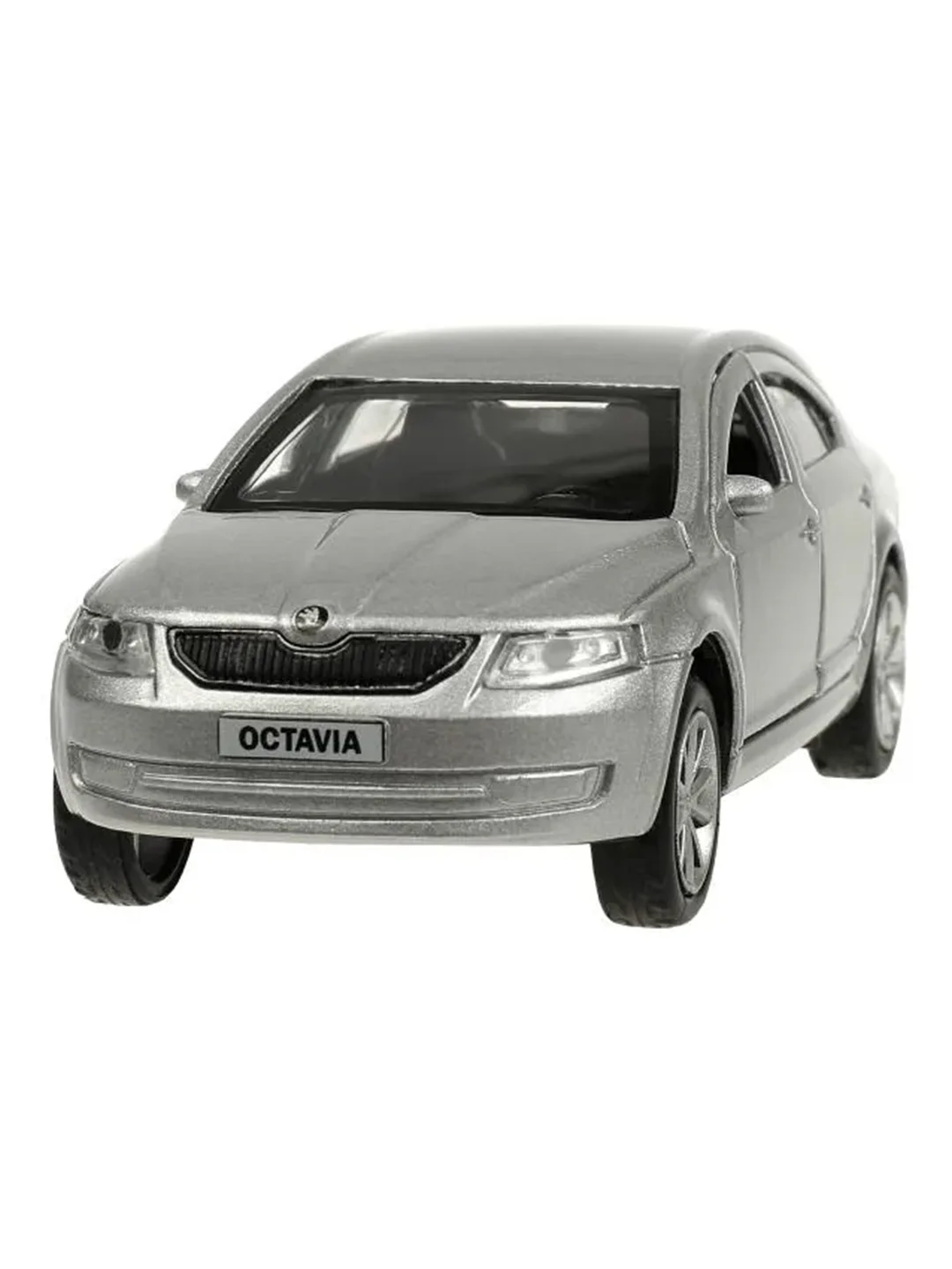 Инерционная металлическая модель Технопарк Skoda Octavia, 12 см