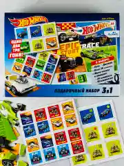 Набор для мальчика Лото Домино Пазл Хот вилс Hot wheels