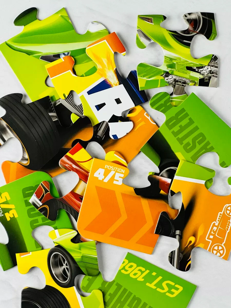 Набор для мальчика Лото Домино Пазл Хот вилс Hot wheels