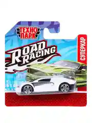 Металлическая машинка Технопарк "Road Racing. Суперкар", 7 см