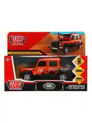 Металлическая модель Технопарк Land Rover Defender 110 Pickup, 12 см