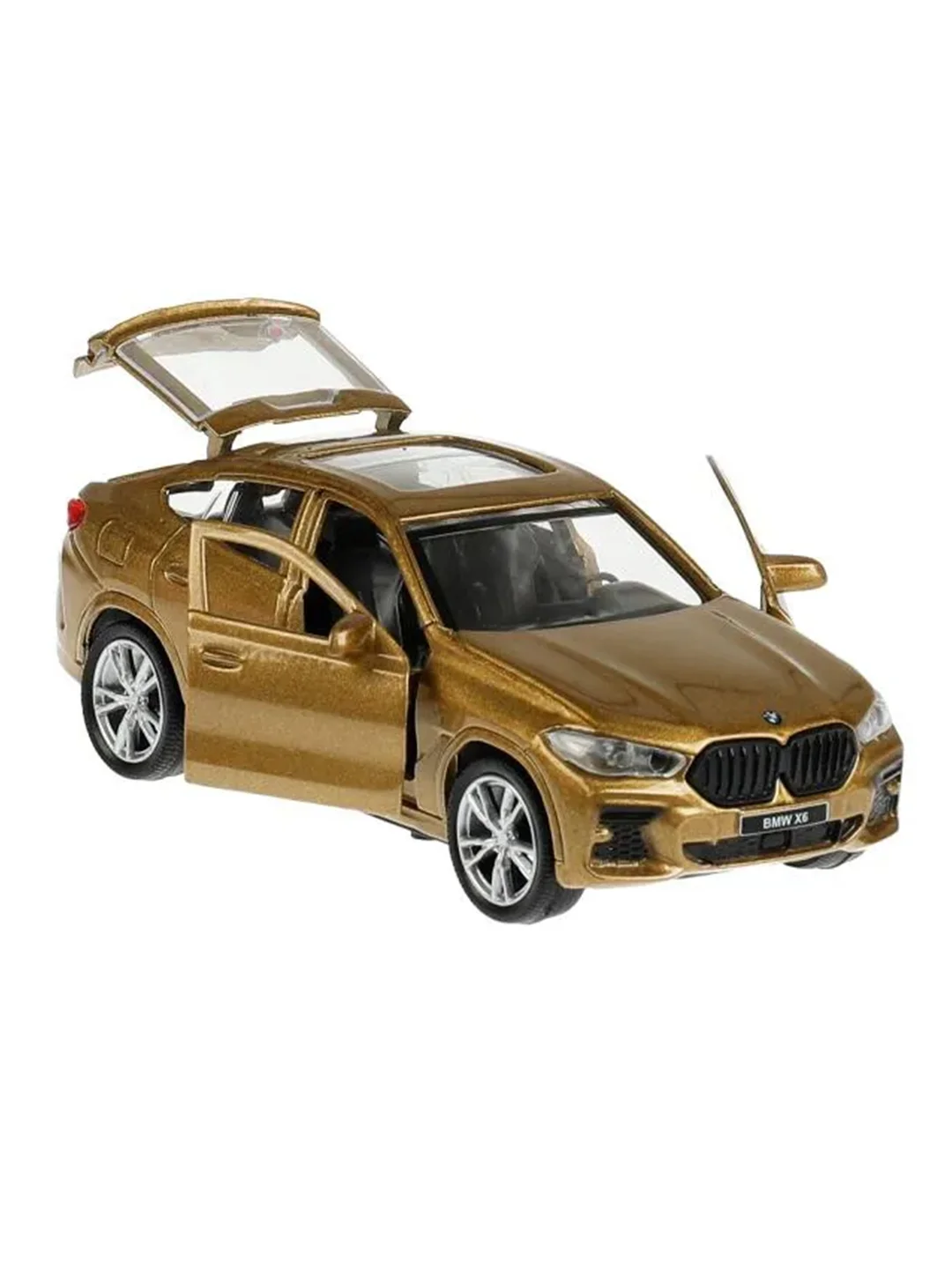 Металлическая модель Технопарк BMW X6, длина 12 см