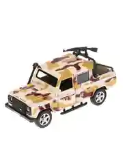 Металлическая модель Технопарк Land Rover Defender 110 Pick-up, камуфляж, 12 см