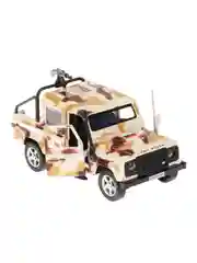 Металлическая модель Технопарк Land Rover Defender 110 Pick-up, камуфляж, 12 см