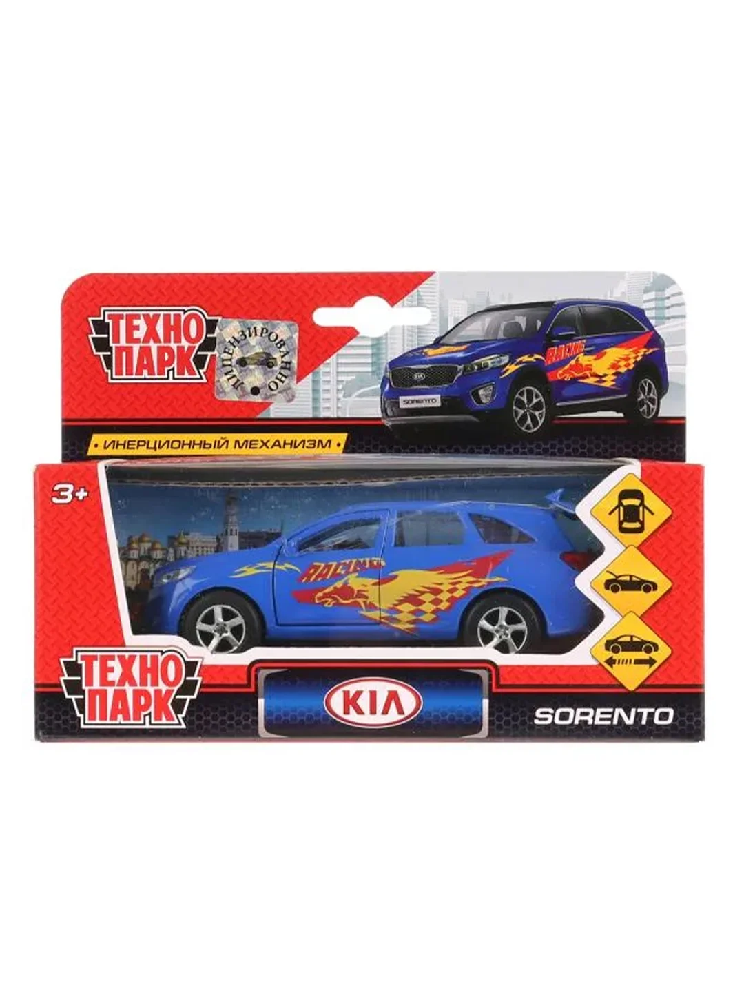 Металлическая модель Технопарк "Kia Sorento Prime. Спорт", 12 см