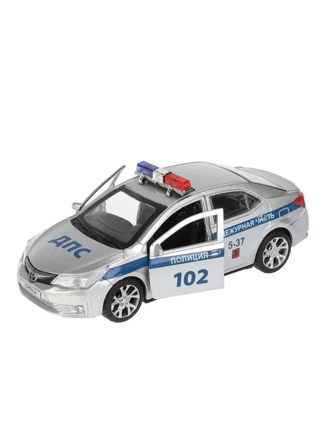 Металлическая модель Технопарк Toyota Corolla. Полиция, 12 см