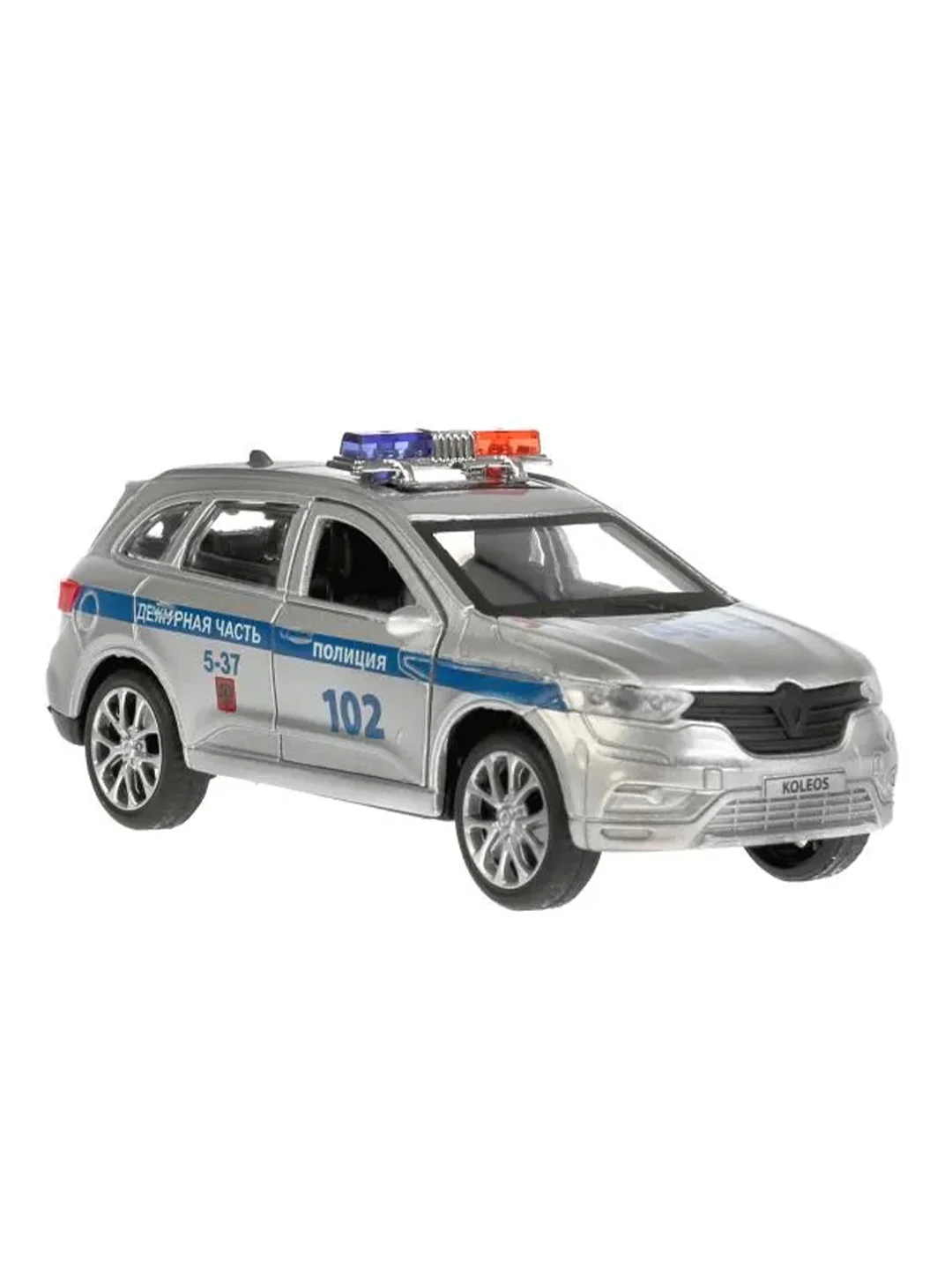 Машина металлическая Технопарк "Renault Koleos. Полиция", 12 см
