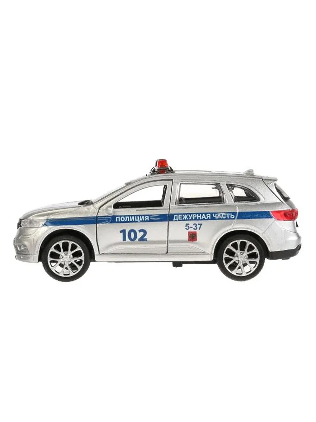 Машина металлическая Технопарк "Renault Koleos. Полиция", 12 см