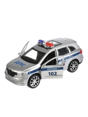 Машина металлическая Технопарк "Renault Koleos. Полиция", 12 см
