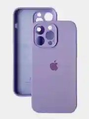 Сиреневый чехол iPhone, Айфон 11, 15, 14, 13, 12, Pro, Pro Max, Plus силиконовый