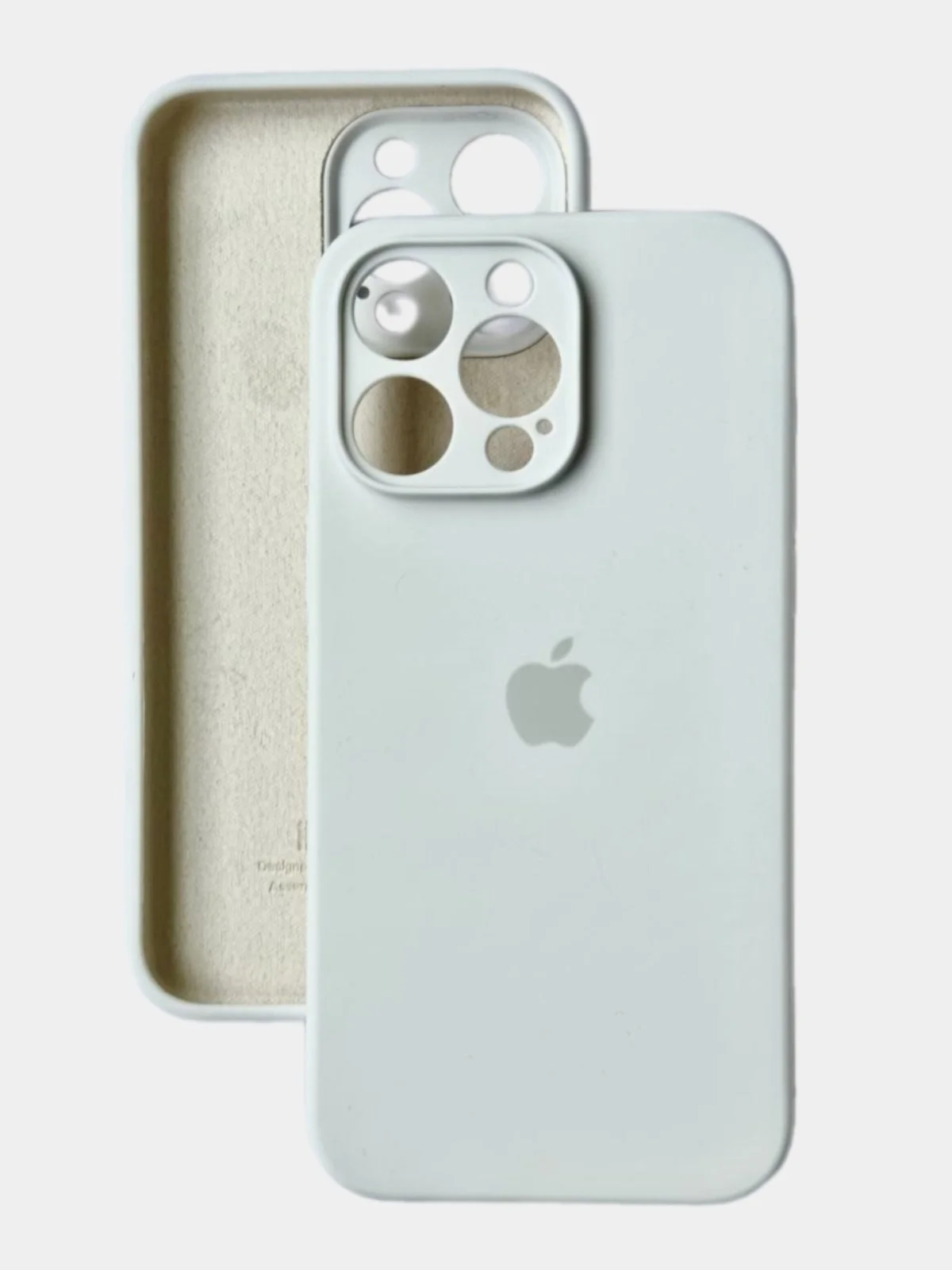 Белый чехол iPhone, Айфон 11, 15, 14, 13, 12, Pro, Pro Max, Plus силиконовый