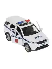 Металлическая модель Технопарк "Land Rover Discovery. Полиция", 12 см