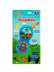 Музыкальный телефончик УМКА Синий трактор, 6 x 13 х 3 см