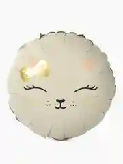 Шар фольгированный Кошка Котик матовый 43см
