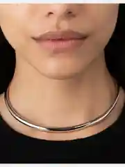 Серебряный колье, Чокер Обруч