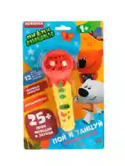 Музыкальный микрофон УМКА Ми-ми-мишки, 16 х 6 х 6 см