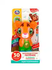 Музыкальная игрушка УМКА Обучающий тигрёнок, 8 x 15 х 6 см
