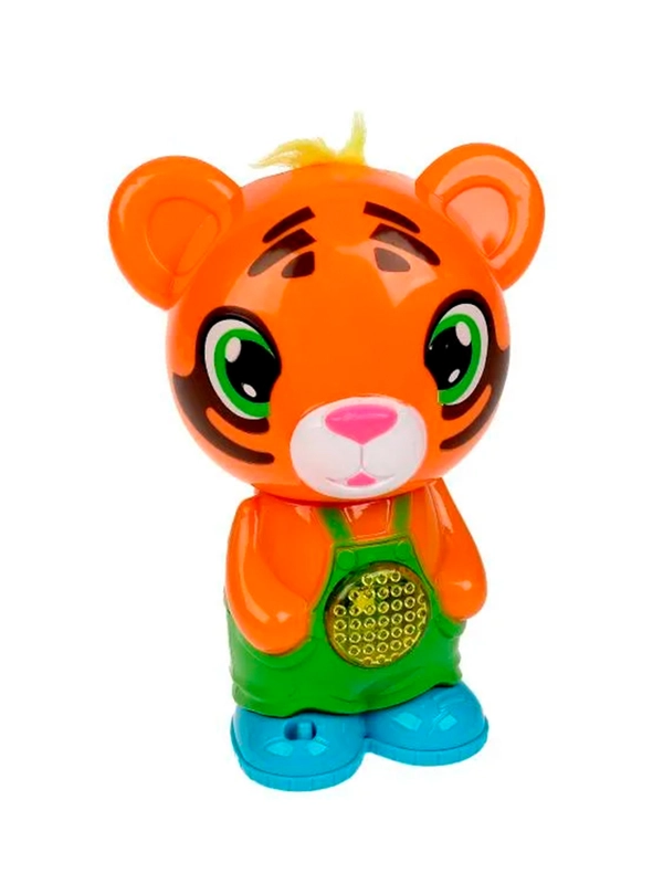 Музыкальная игрушка УМКА Обучающий тигрёнок, 8 x 15 х 6 см