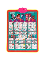 Говорящий плакат УМКА 3 в 1 Enchantimals. Русская и английская азбука, 42 х 59 х 2 см