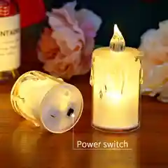 Новогодние Свечи Led/ свечи на батарейках/ свечи на стол