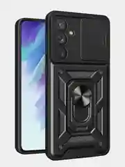 Черный чехол противоударный kick с защитой камеры для Samsung A54