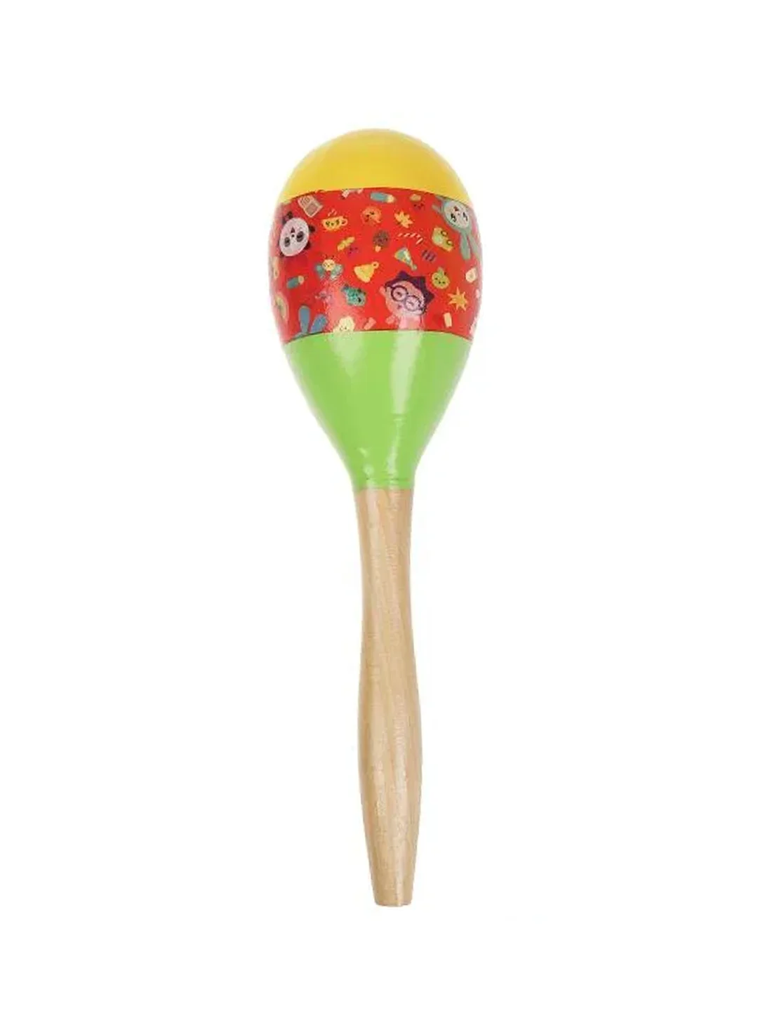 Деревянная игрушка Буратино "Малышарики. Маракас", 15х30х6 см