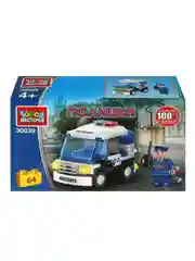 Игрушка Город мастеров Конструктор ПОЛИЦЕЙСКИЙ на машине