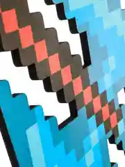 Игрушечное оружие Буратино "Секира ледяная Пиксель", деревянная