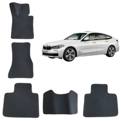 Автомобильные 3-D коврики EVA в салон для BMW 6 GT (G32) / БМВ 6 ГТ (4 поколение)