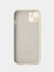 Бежевый чехол на IPhone, Айфон 13, силиконовый