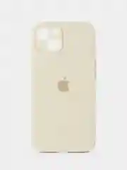 Бежевый чехол на IPhone, Айфон 13, силиконовый