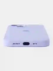 Лавандовый чехол на IPhone, Айфон 13, силиконовый
