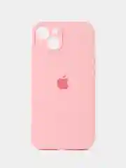 Розовый чехол на IPhone, Айфон 13, силиконовый