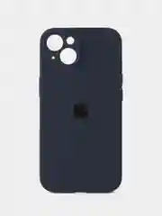 Темно-синий чехол на IPhone, Айфон 13, силиконовый