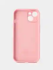 Розовый чехол на IPhone, Айфон 13, силиконовый