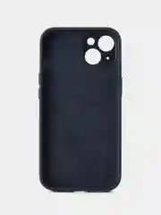 Темно-синий чехол на IPhone, Айфон 13, силиконовый