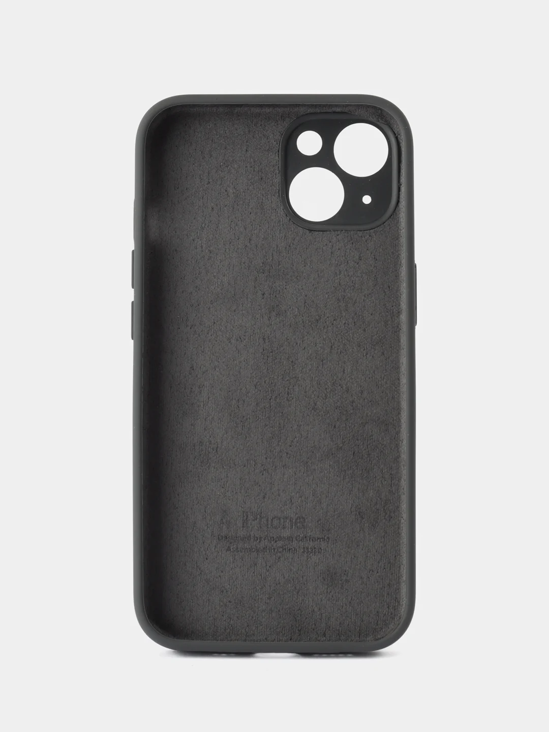 Угольный чехол на IPhone, Айфон 13, силиконовый