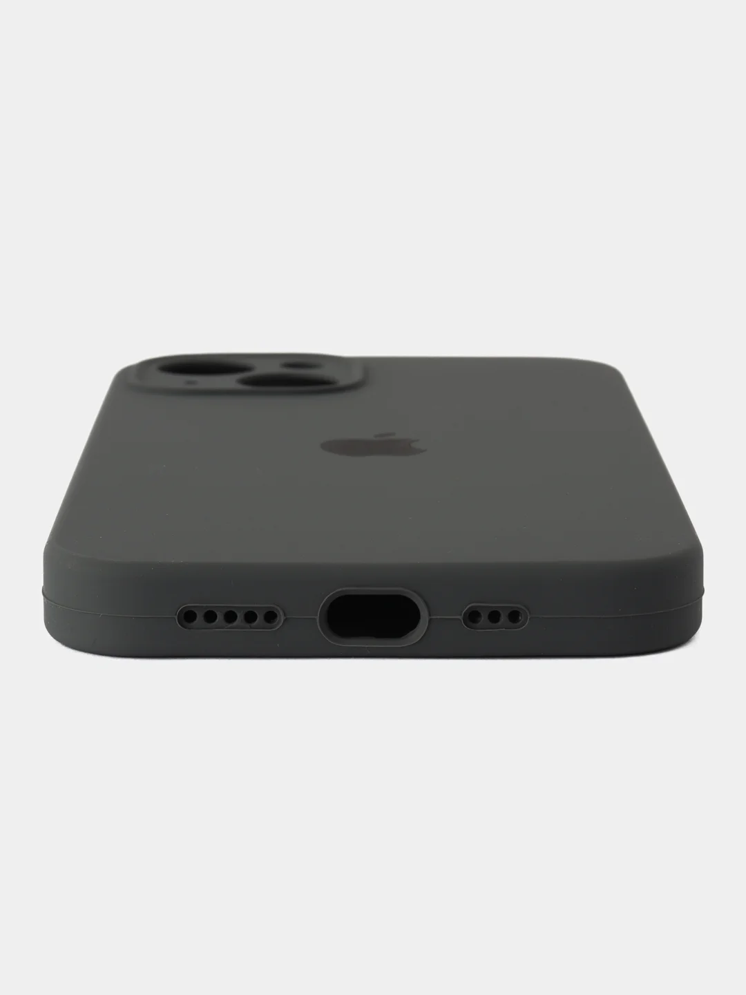 Угольный чехол на IPhone, Айфон 13, силиконовый