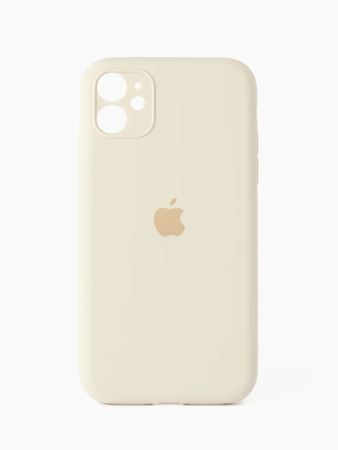 Бежевый чехол iphone, Айфон 11 силиконовый
