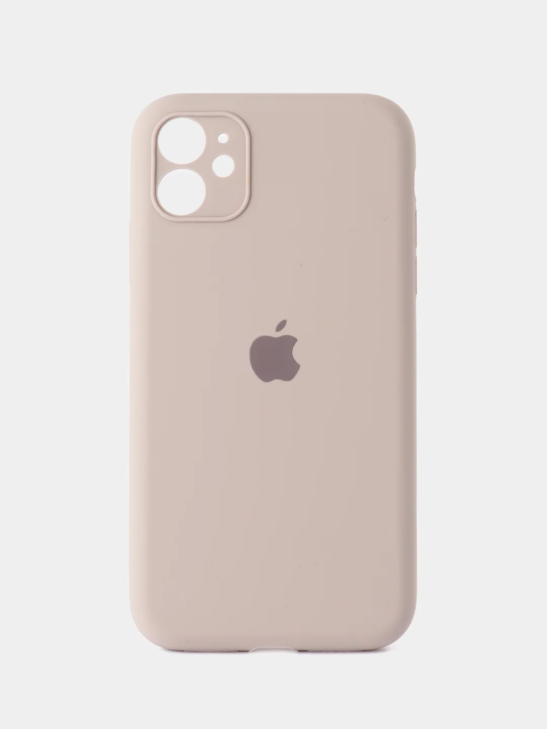 Бежевый меланж чехол iphone, Айфон 11 силиконовый