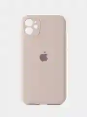 Бежевый меланж чехол iphone, Айфон 11 силиконовый