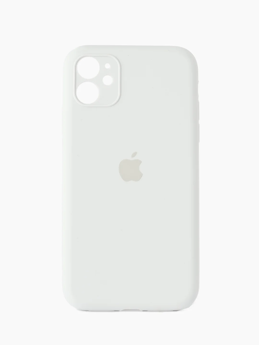 Белый чехол iphone, Айфон 11 силиконовый