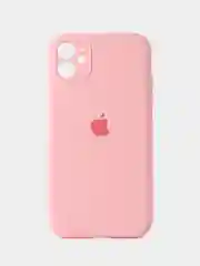 Розовый чехол iphone, Айфон 11 силиконовый