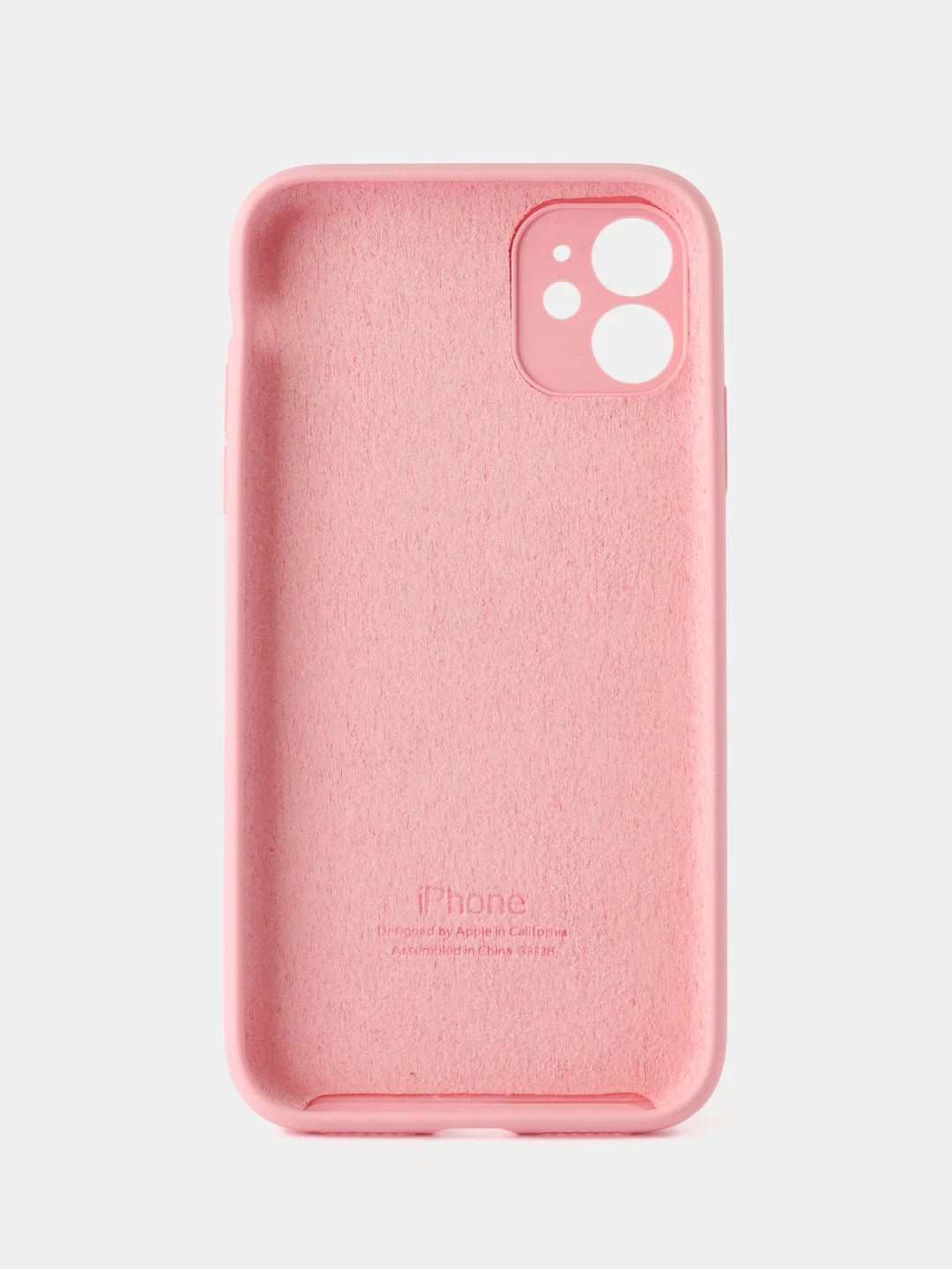 Розовый чехол iphone, Айфон 11 силиконовый