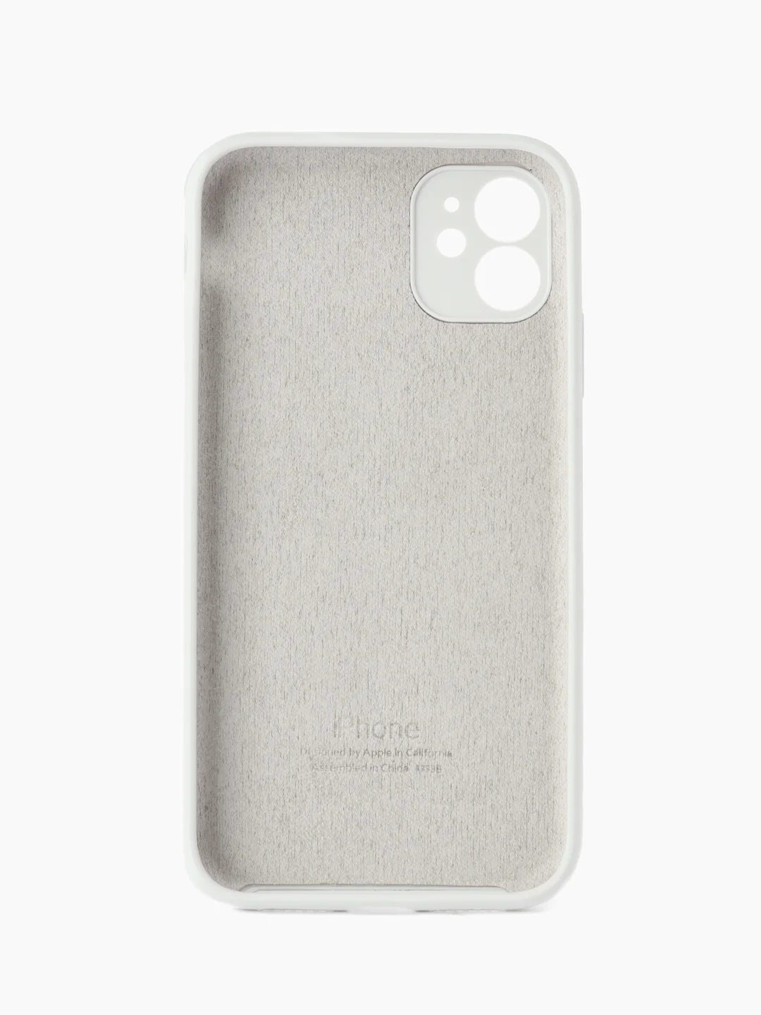 Белый чехол iphone, Айфон 11 силиконовый