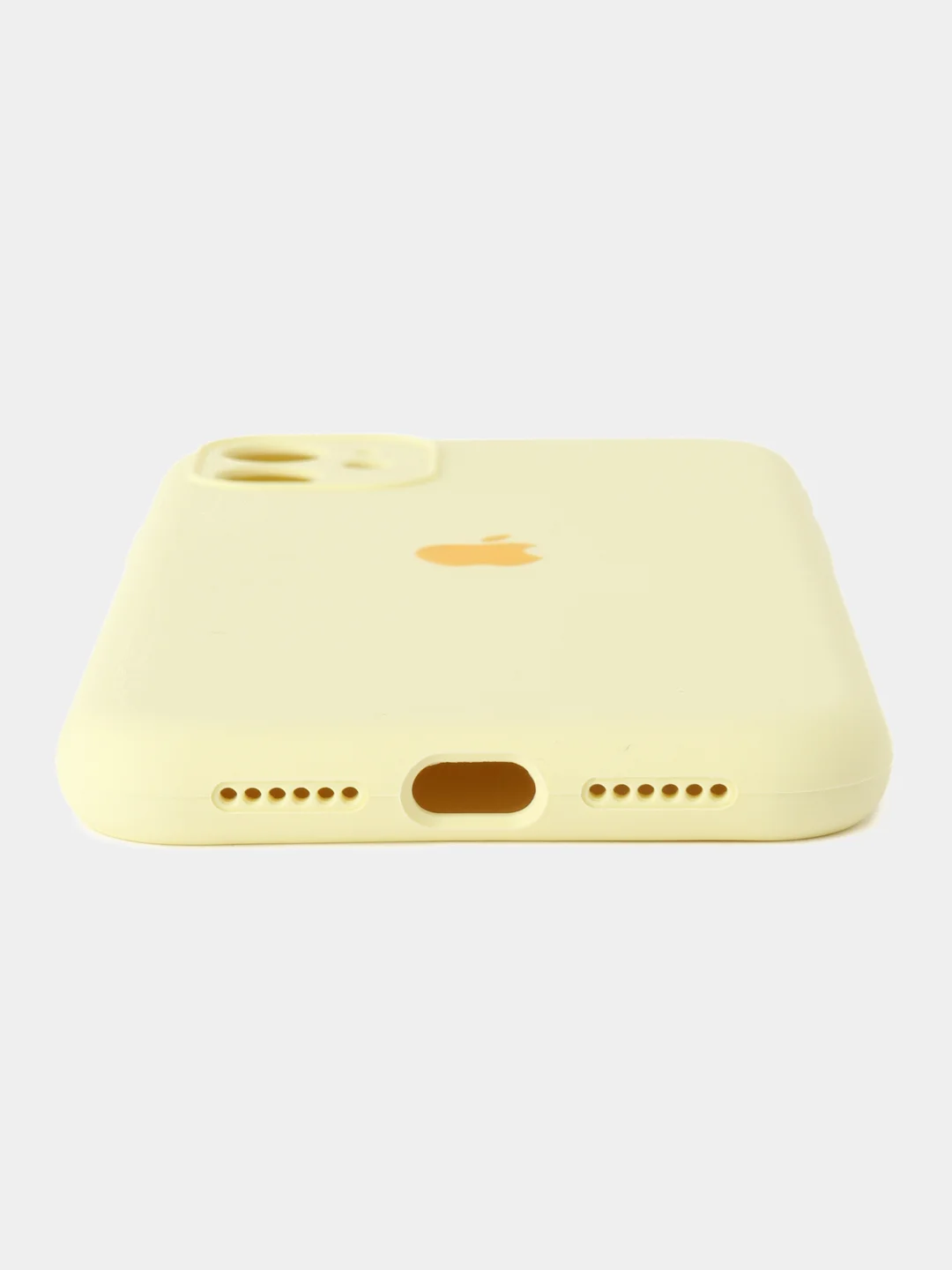 Светло-жёлтый чехол iphone, Айфон 11 силиконовый