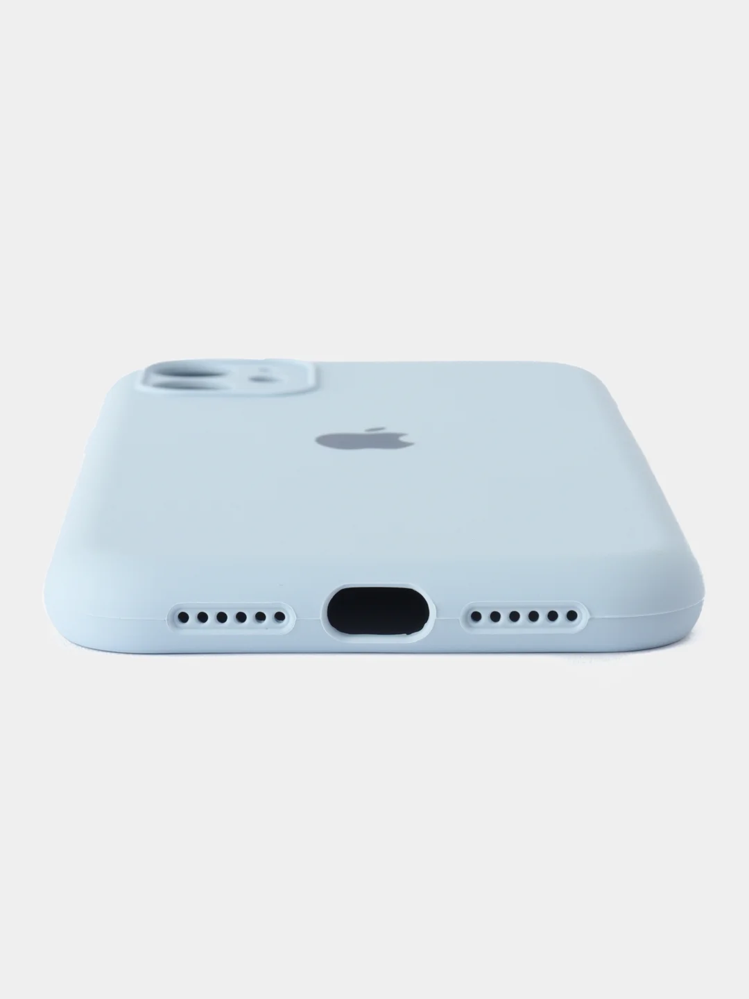Светло-синий чехол iphone, Айфон 11 силиконовый