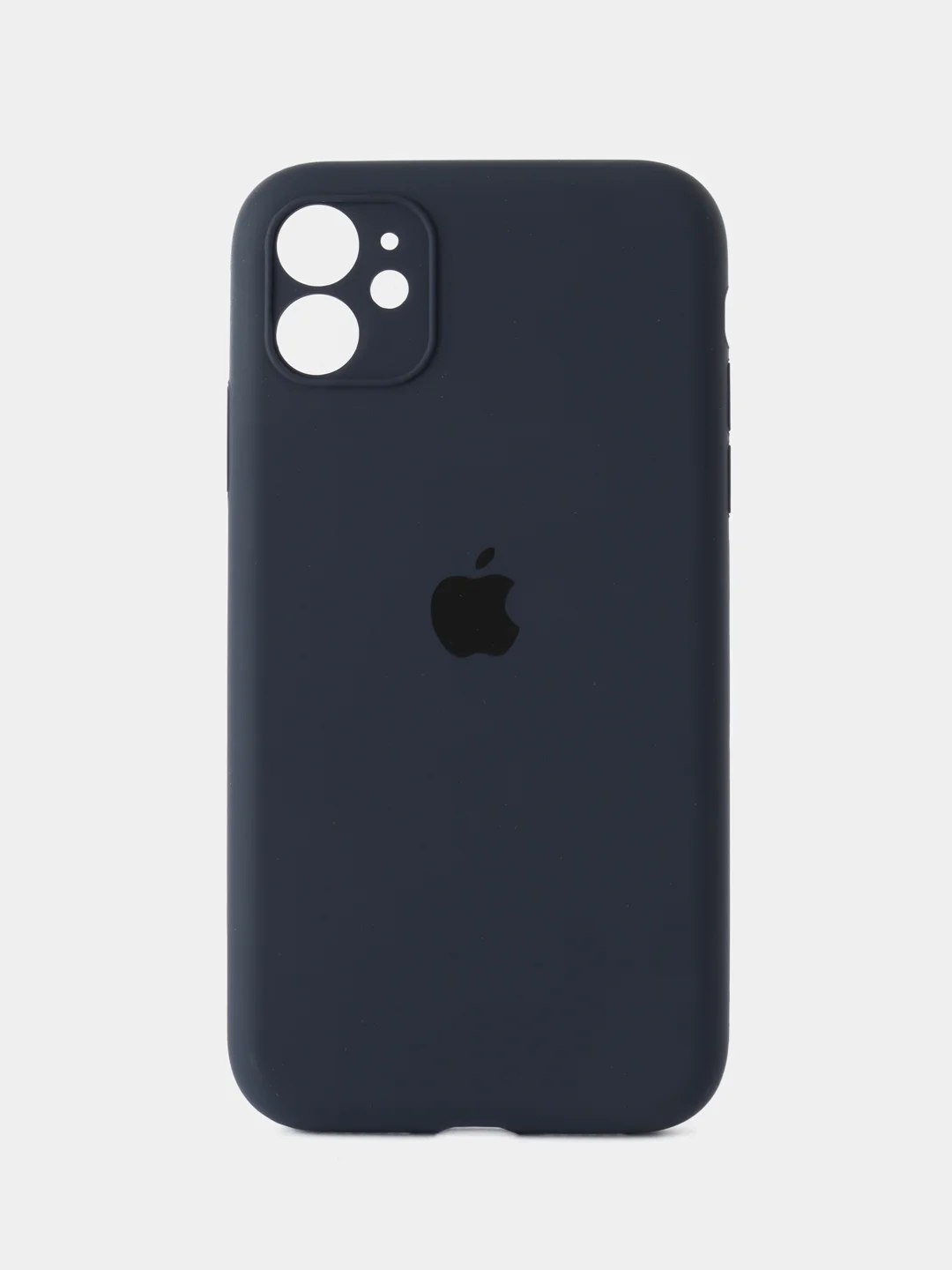 Темно-синий чехол iphone, Айфон 11 силиконовый
